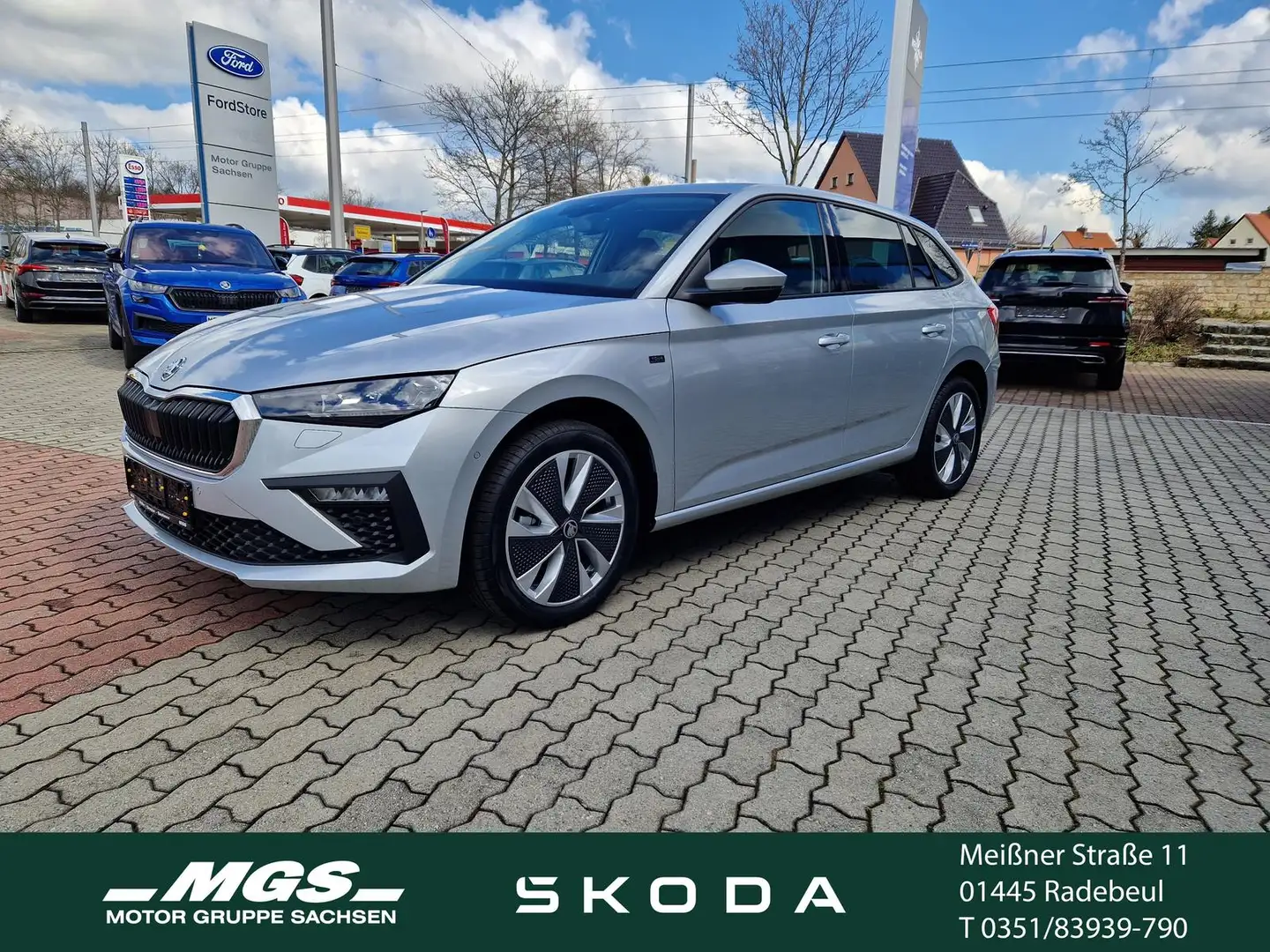 Skoda Scala 1.0 TSI #AHK #ACC Silber - 1