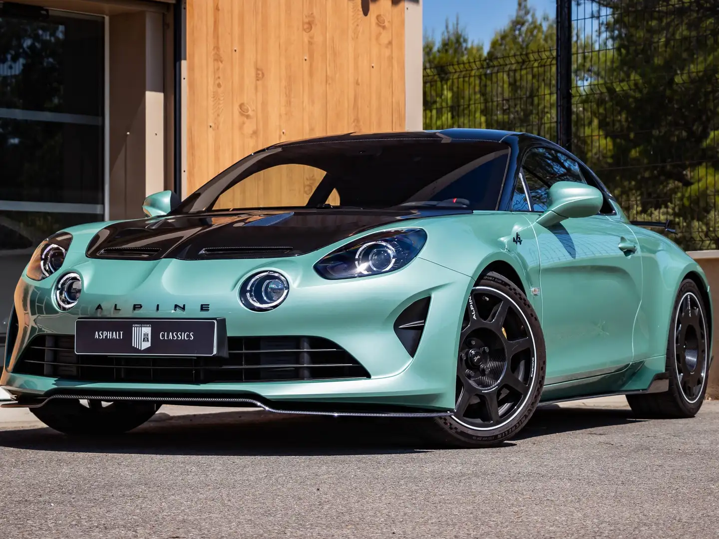 Alpine A110 A110 1.8T 300 ch R Зелений - 1