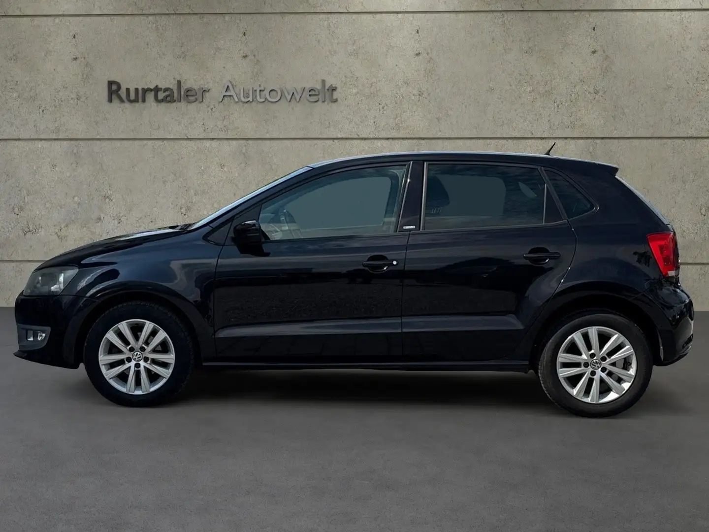 Volkswagen Polo V Style *KLIMAAUT.*SHZ*1.BESITZ*E-PAKET*TÜV Schwarz - 2