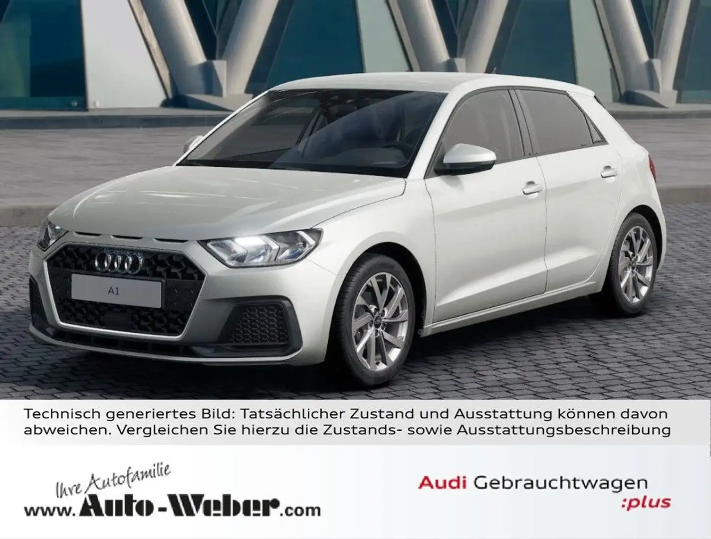 Audi A1 Sportback 25TFSI S-tronic ad VC SITZHZ SMART Silber - 1