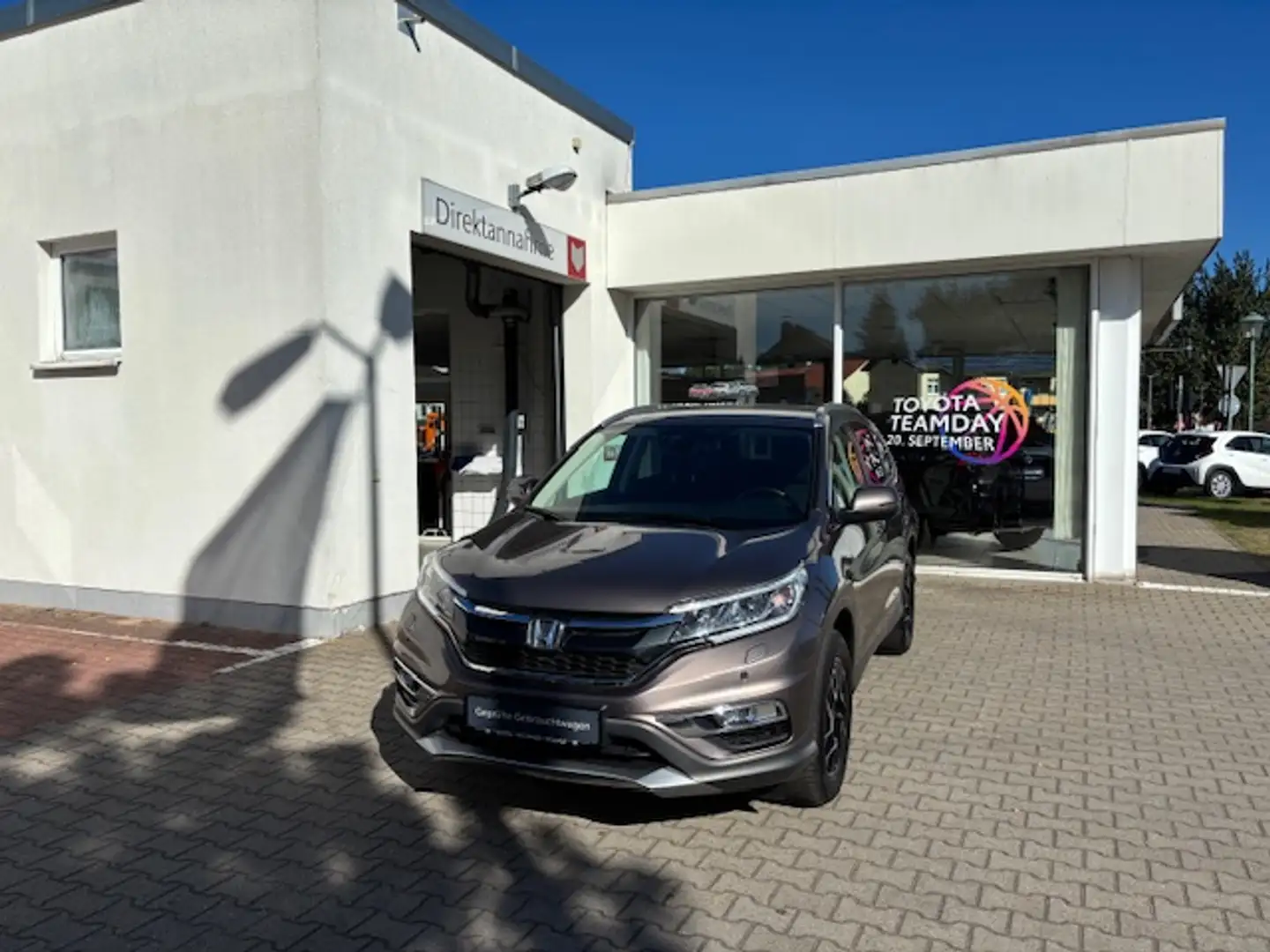 Honda CR-V 1,6 Diesel 5.-Trg. Schalter 6.-Gang Elegance 4WD A Grau - 2