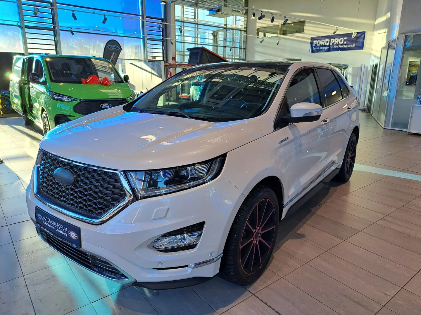 Ford Edge 2.0 TDCi Bi-Turbo Pano ACC 4xSHZ Sitzklima Wit - 2