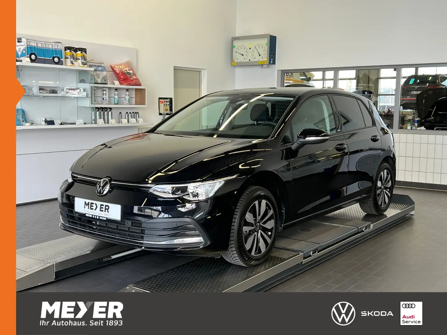 Volkswagen Golf VIII MOVE 1.5 eTSI DSG *AHK, LED, App-Connnect, 1 Schwarz - 1