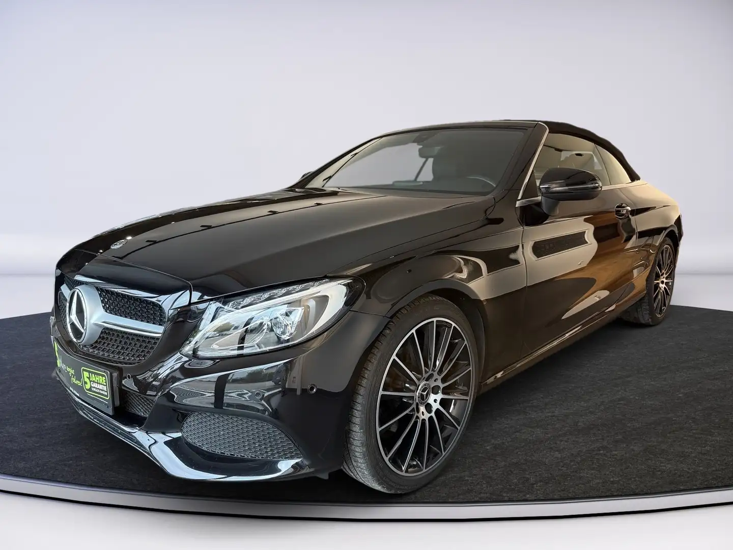 Mercedes-Benz C 200 Cabriolet Navi Sitzh. LED Noir - 2