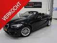 BMW 218 2-serie Cabrio 218i Centennial Leer Airco Navigati Zwart - thumbnail 1