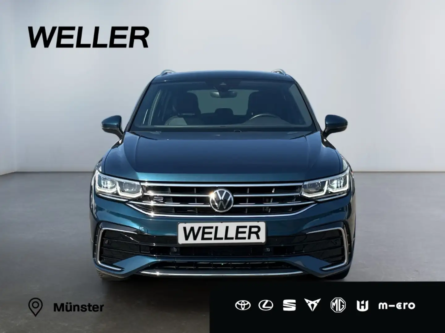 Volkswagen Tiguan 2.0 TDI DSG R-Line*Matrix*Virtual Blau - 2