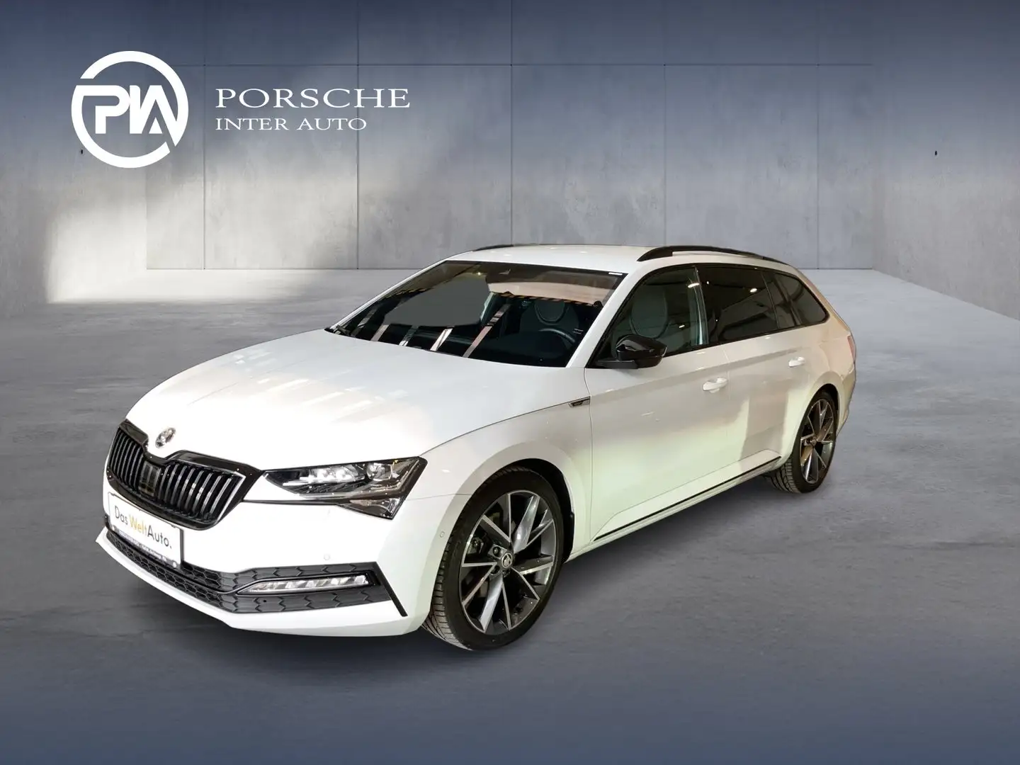 Skoda Superb Sportline TDI DSG Weiß - 1