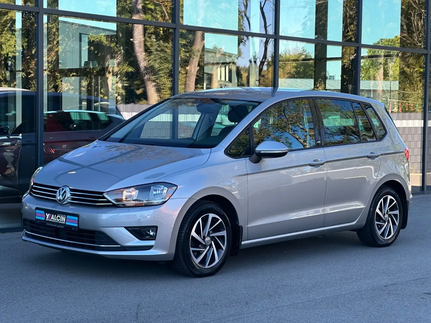 Volkswagen Golf Sportsvan 1.4 TSI DSG Comfortline NAVI/AHK Argent - 2