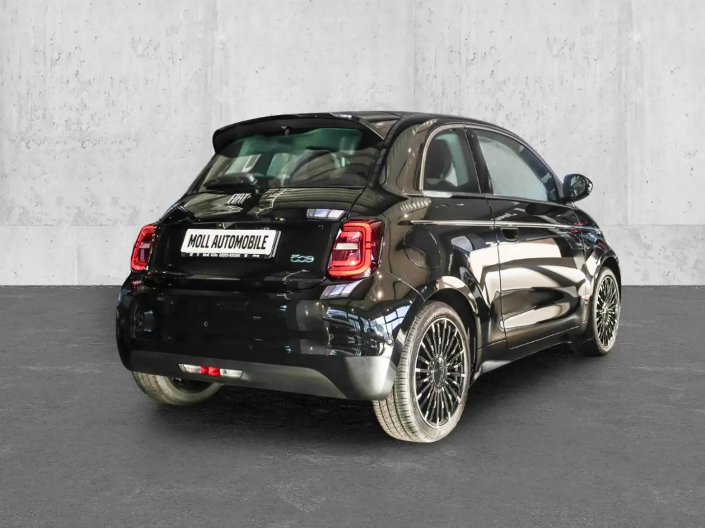 Fiat 500e Icon 42 kWh // Style-Paket // Komfort-Paket // Schwarz - 2