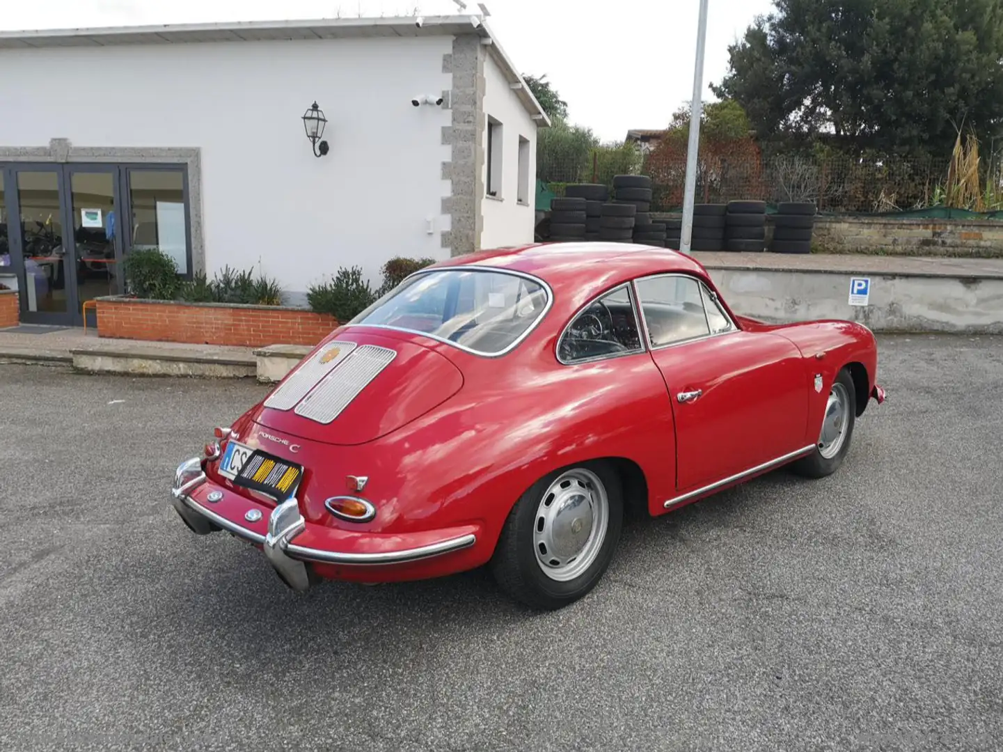Porsche 356 356 C COUPÈ RATE AUTO MOTO SCOOTER Rosso - 2