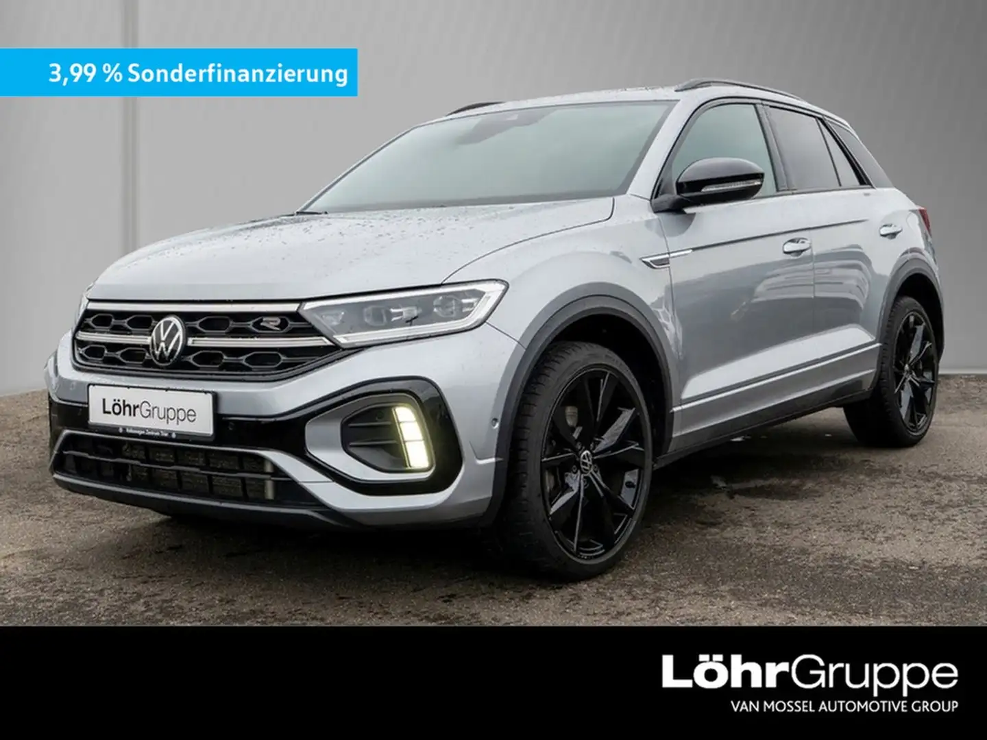Volkswagen T-Roc 2.0 TSI DSG 4Motion R-Line Black Style,ZGV Silber - 1