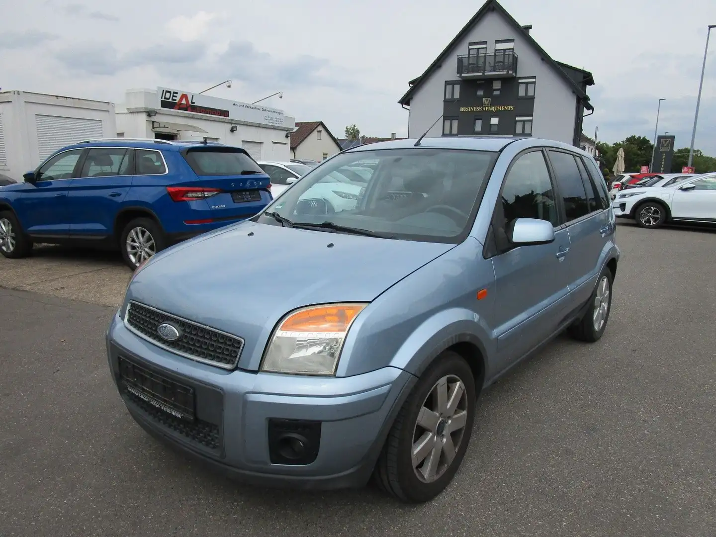 Ford Fusion Plus 1.4  *Parktronic* Niebieski - 1