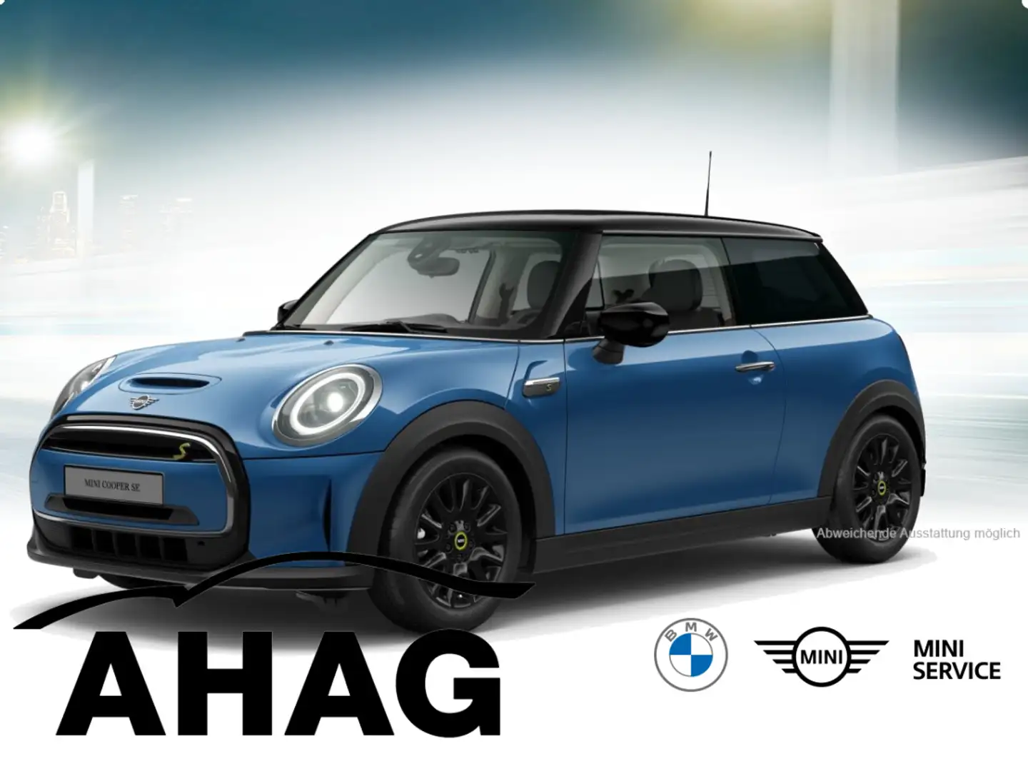 MINI Cooper SE Classic Trim Klimaaut. Sportsitze PDC Blauw - 2