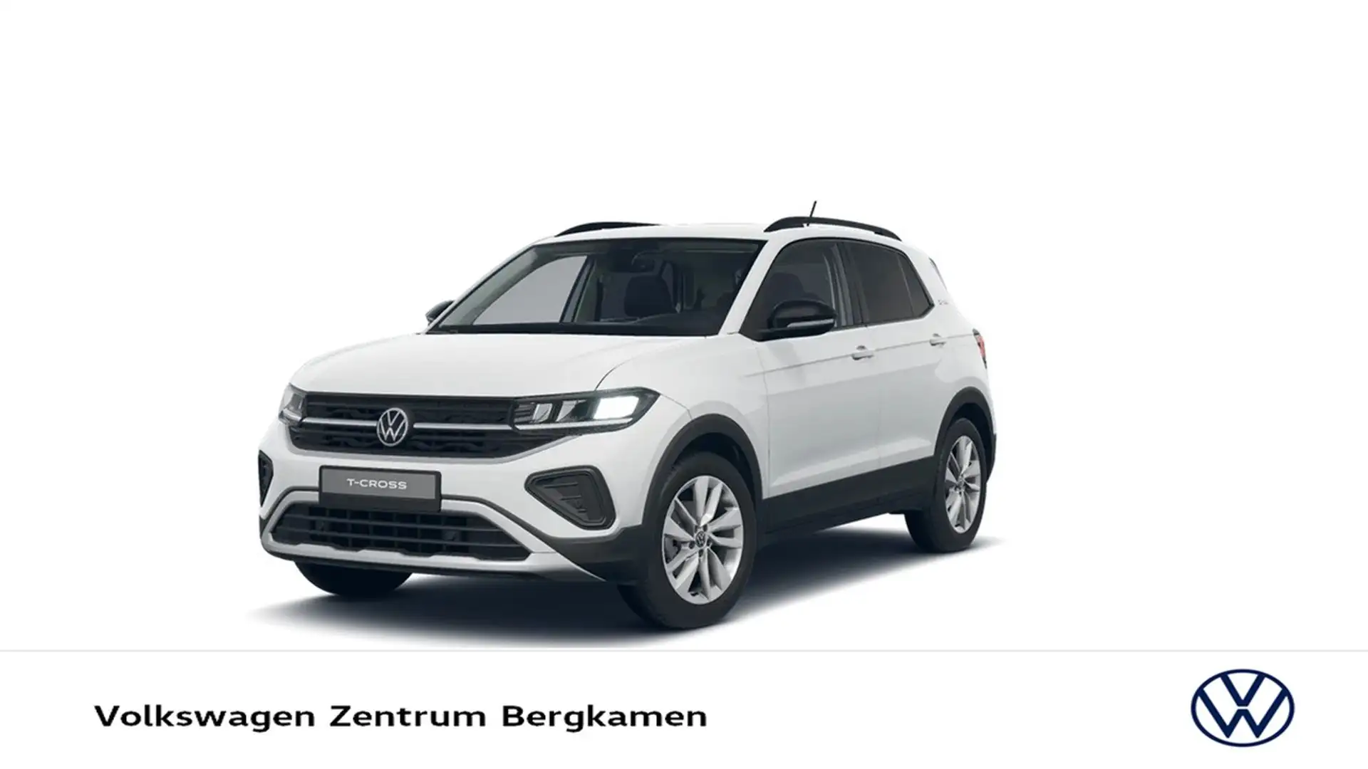 Volkswagen T-Cross 1.0 GOAL ACC CARPLAY LM17 SITZHEIZUNG Weiß - 2