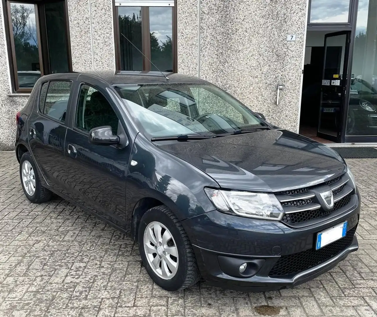 Dacia Sandero 1.5 dci 75cv-Unicoproprietario-Garanzia-Ok Neopat. Grigio - 1