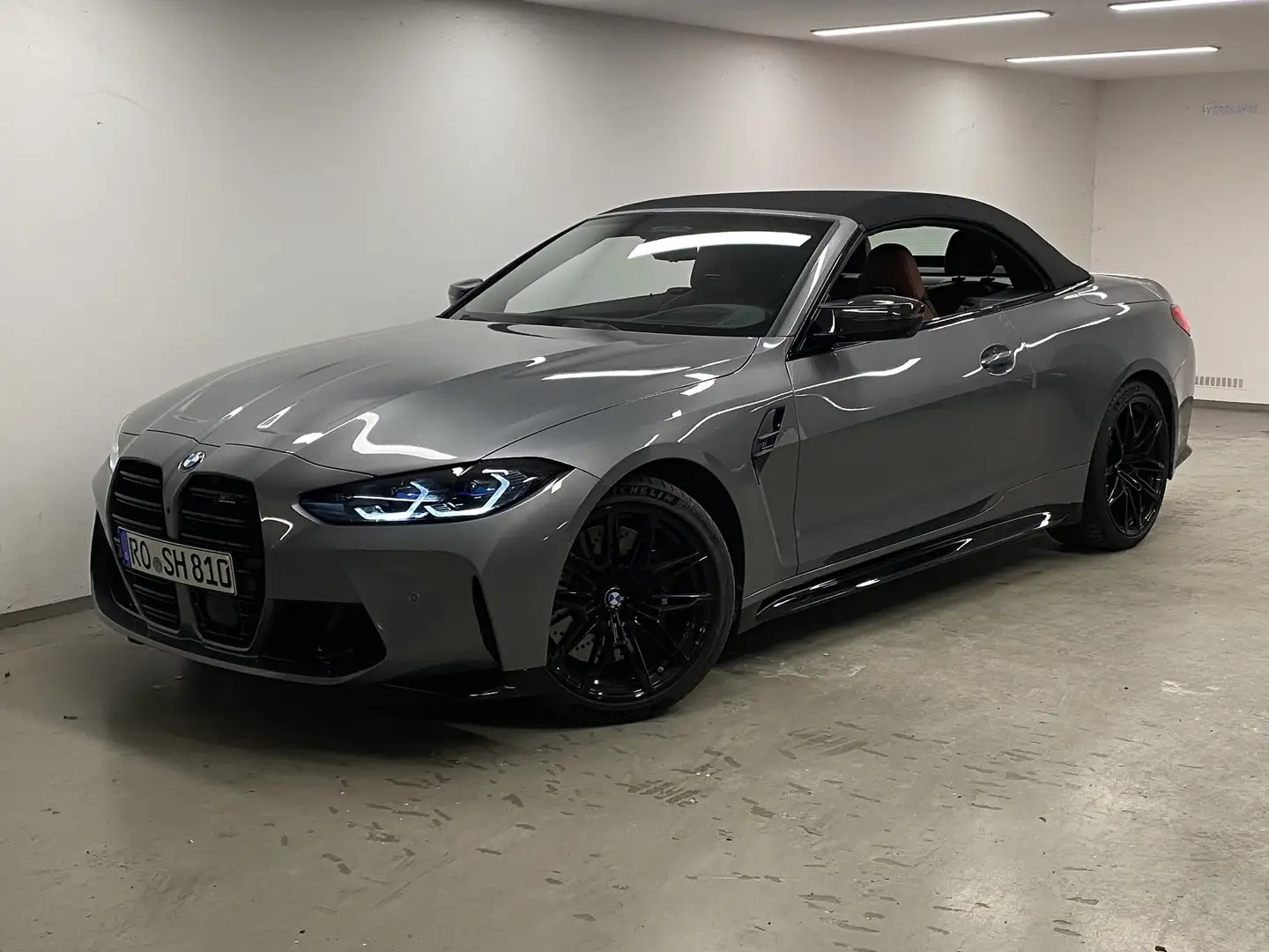 BMW M4 Cabrio  xDrive HUD HK PA-Plus Laserlicht Grau - 2