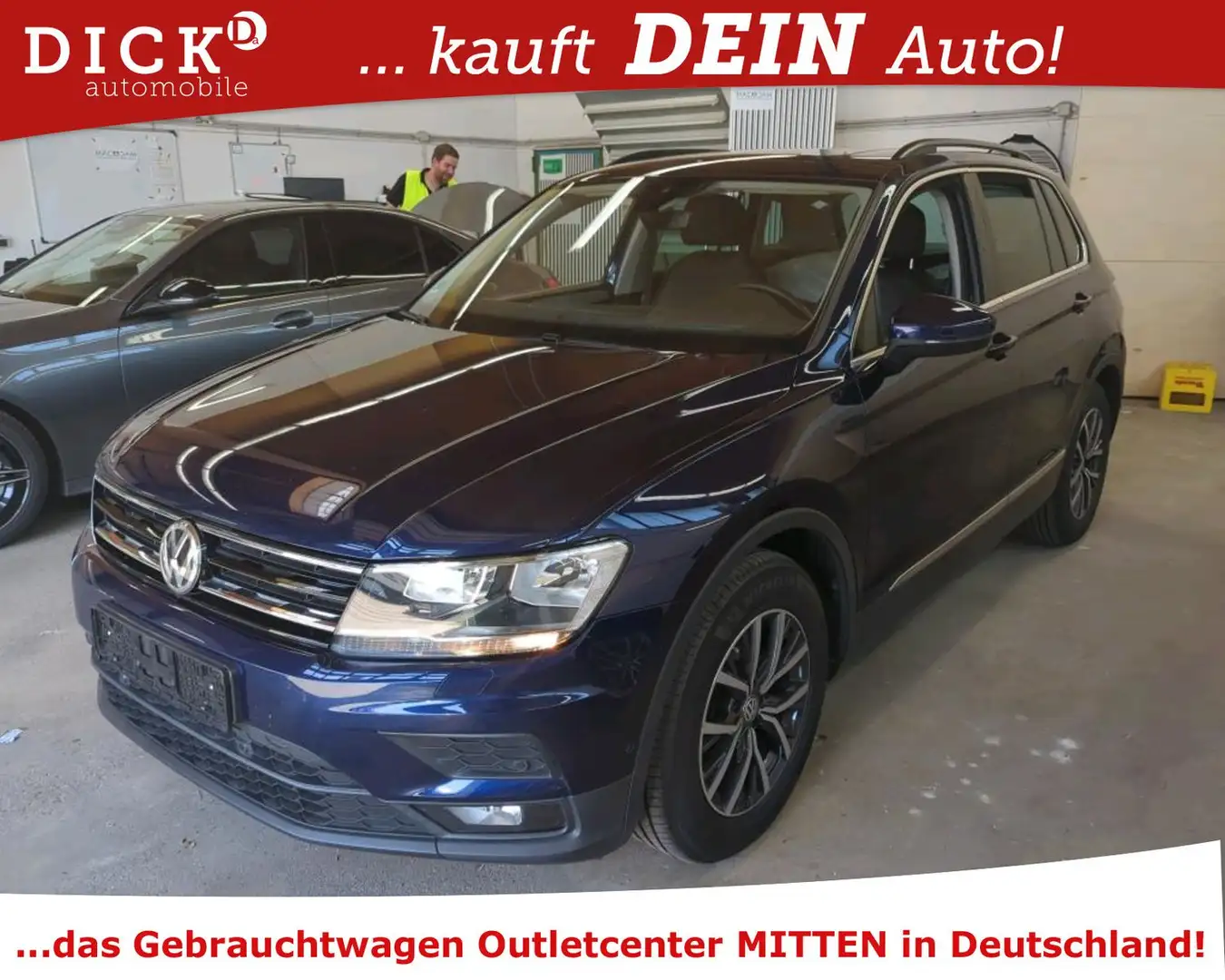 Volkswagen Tiguan 2.0d NAVI+/VIRTU/DAB/PANO/SHZ/RFK/8Fa Bleu - 1