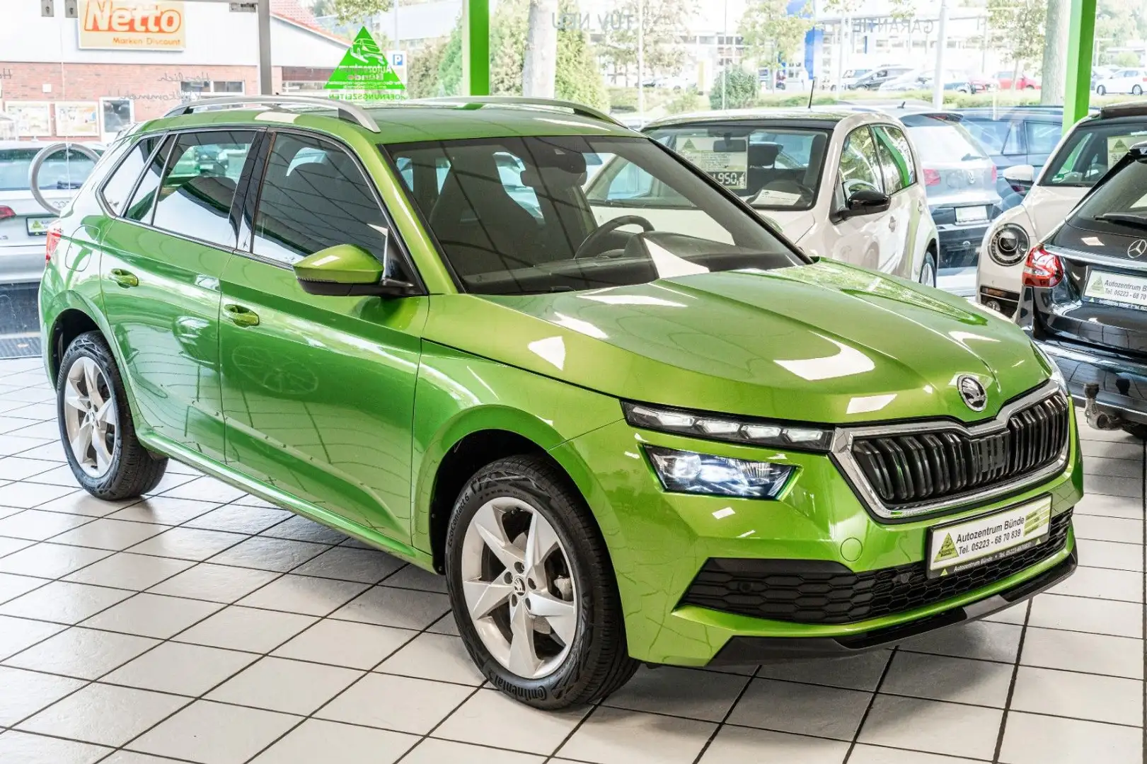 Skoda Kamiq 1.5 TSI Benzin ACT DSG Style Navi LED Verde - 1