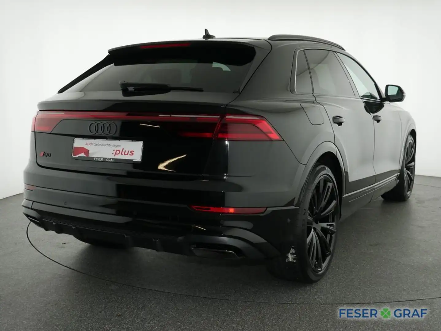 Audi Q8 50 TDI S Line Pano,AHK,B&O,Standhzg,Allradl Schwarz - 2