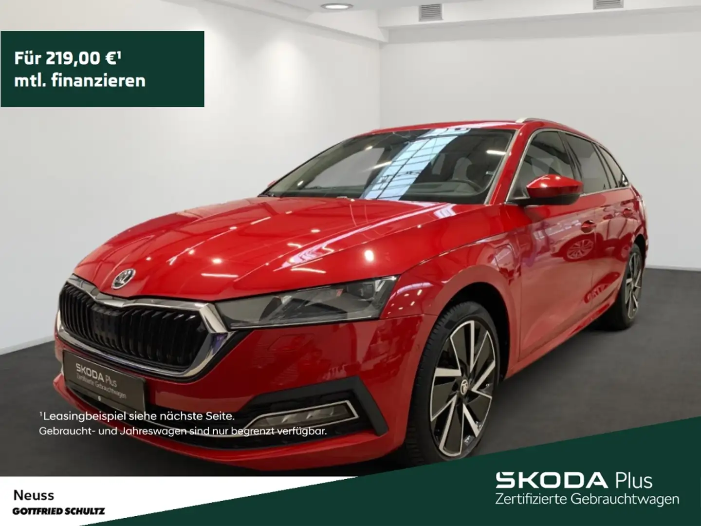 Skoda Octavia Combi STYLE HYBRID STANDHEIZUNG NAVI HEAD-UP EINPA Rot - 1