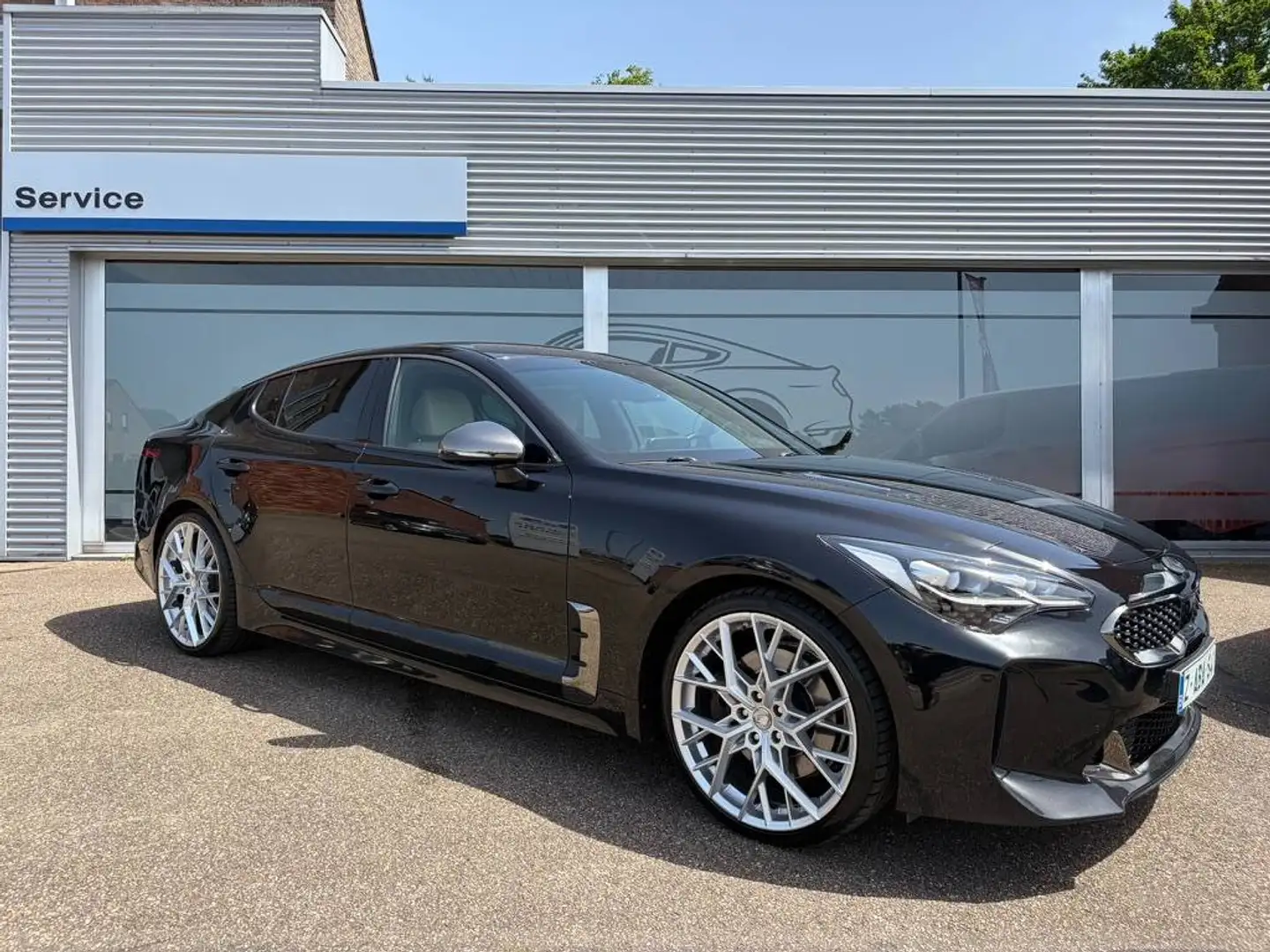 Kia Stinger Stinger 2.0 T-GDi GT Line ISG - Perfecte staat - Full option - Garantie - Gekoelde zetels - Overname mogelijk Schwarz - 2