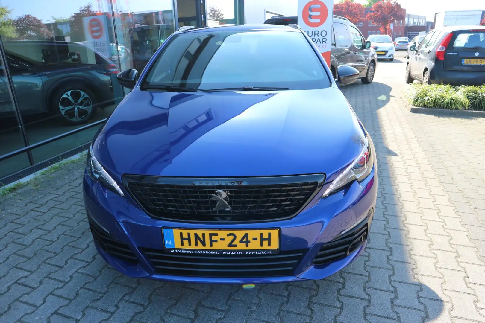 Peugeot 308 SW 1.2 PureTech GT-line AUTOMAAT NAVI MASSAGE ALCA Bleu - 2