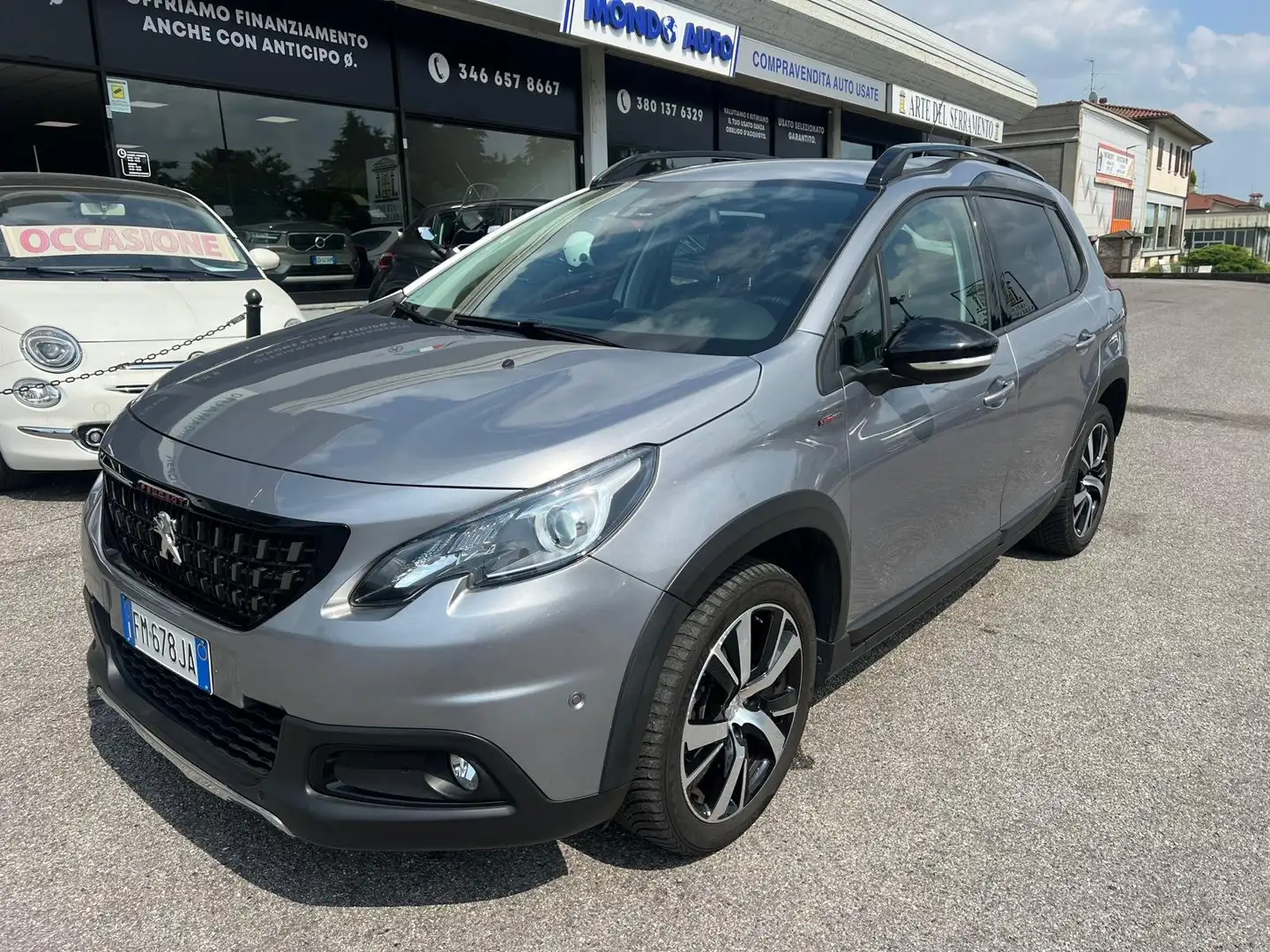 Peugeot 2008 1.2 AUTO t Gt Line s Argent - 1