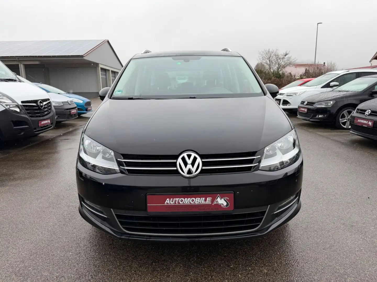 Volkswagen Sharan Highline BMT Negro - 2