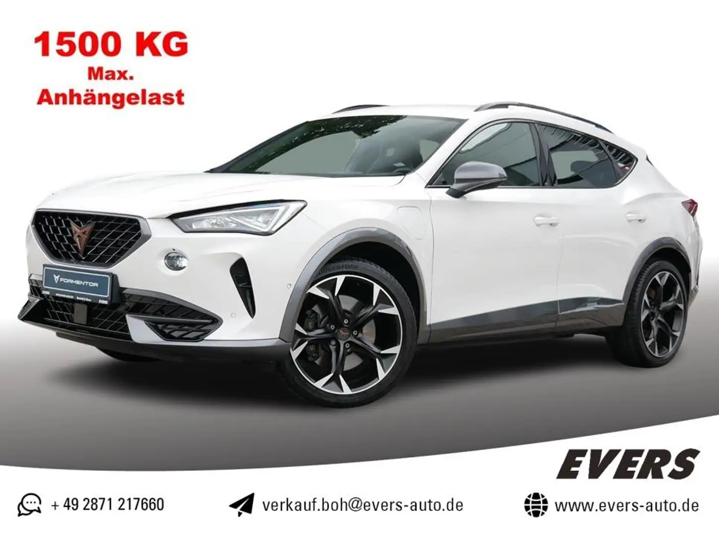 CUPRA Formentor VZ 1.4 e-HYBRID DSG AHK+ASSISTENZP. XL Weiß - 1