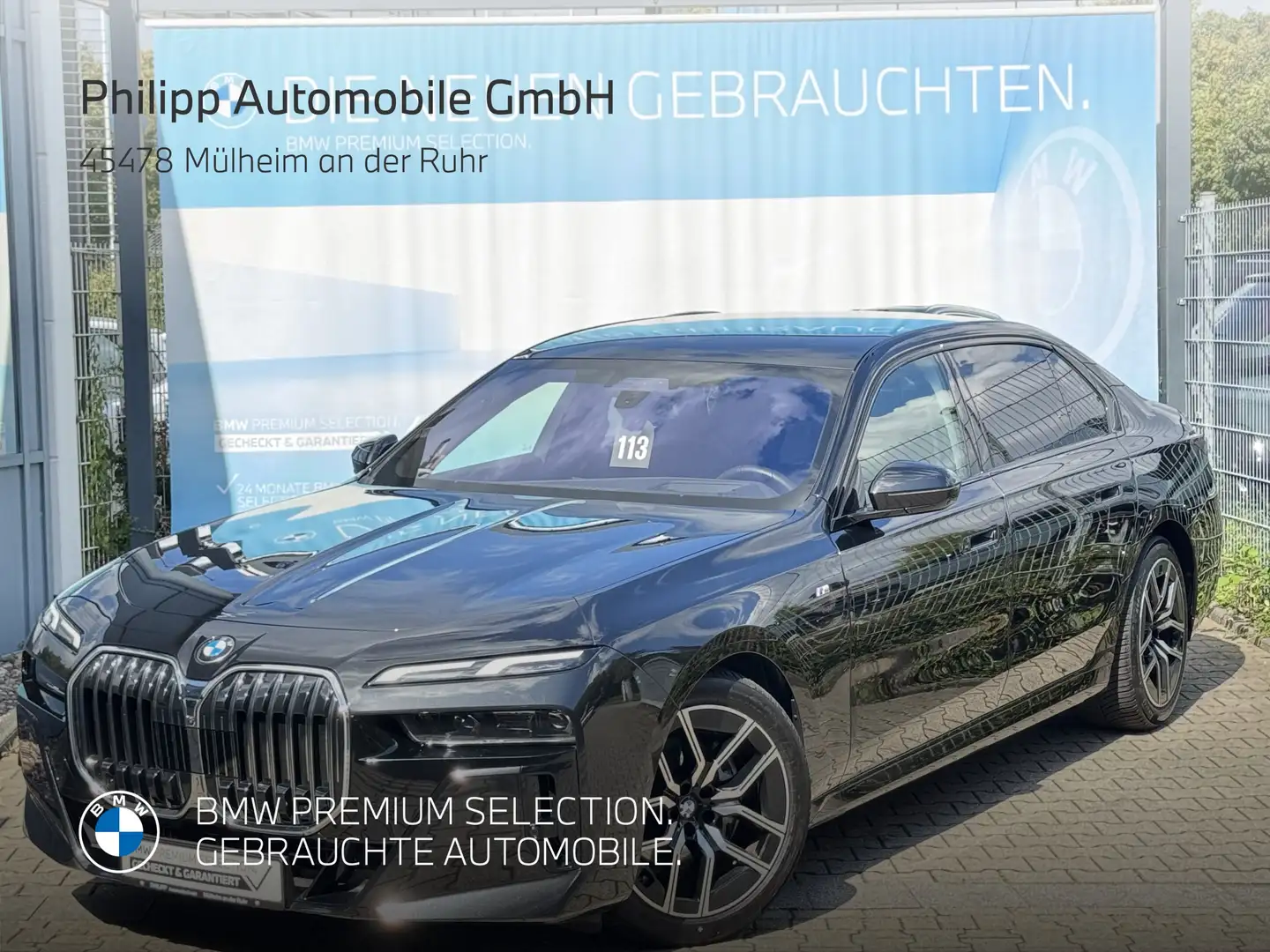 BMW 740 d xDrive M Sport PANO St-Hzg TV Autobahnas. Black - 1