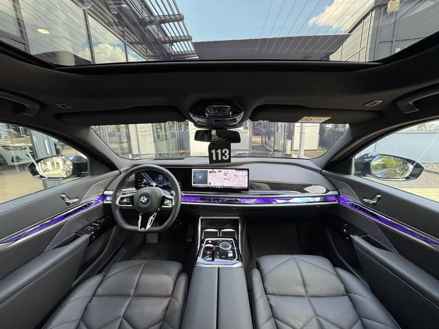 BMW 740 d xDrive M Sport PANO St-Hzg TV Autobahnas. Black - 2