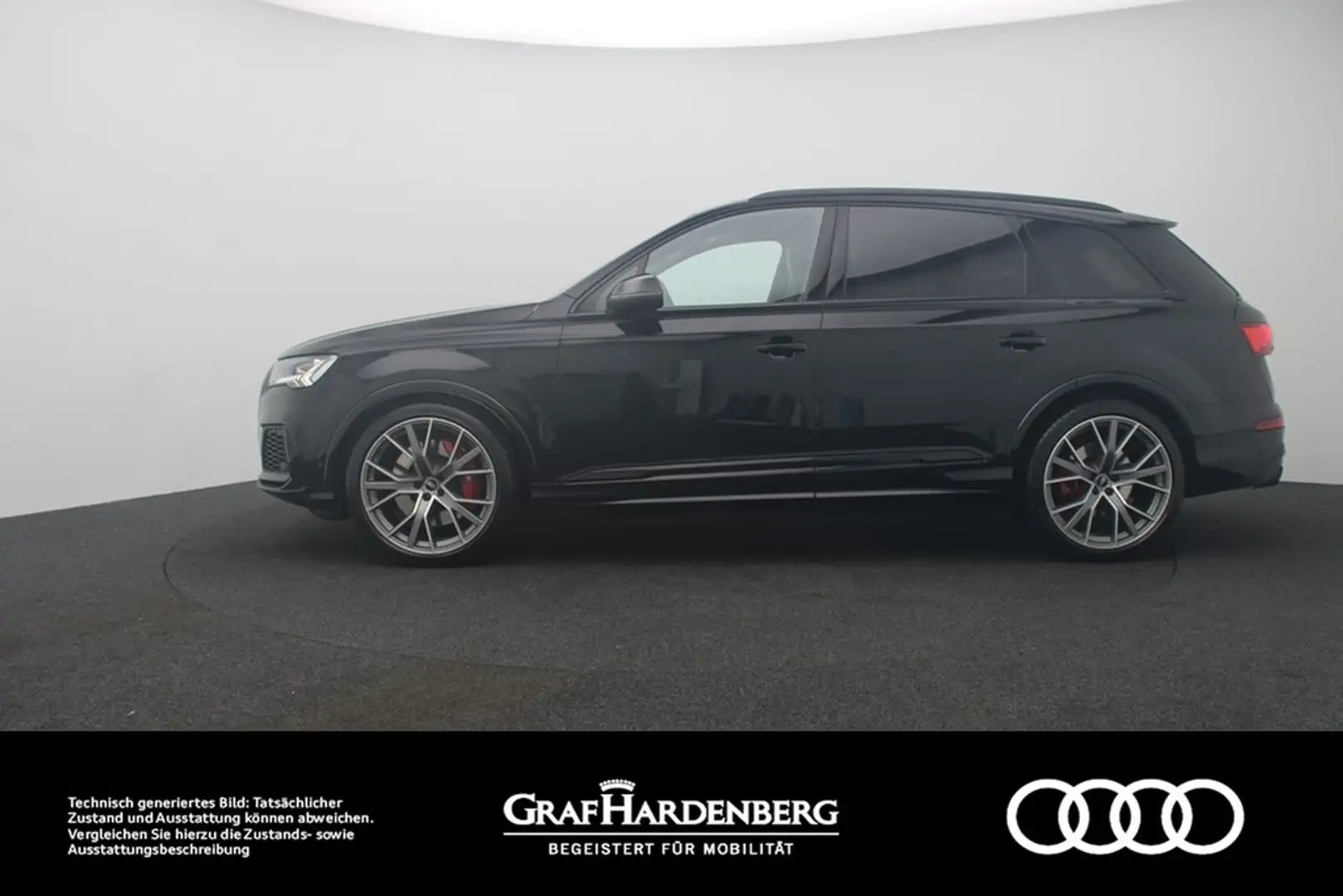 Audi SQ7 4.0 TFSI quattro . LED Navi B&O Pano HuD AHK Noir - 2