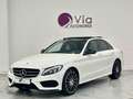 Mercedes-Benz C 36 AMG 200D 200 D 136 AMG LINE / TOIT OUVRANT / CUIR / CAMERA DE RECUL Weiß - thumbnail 1