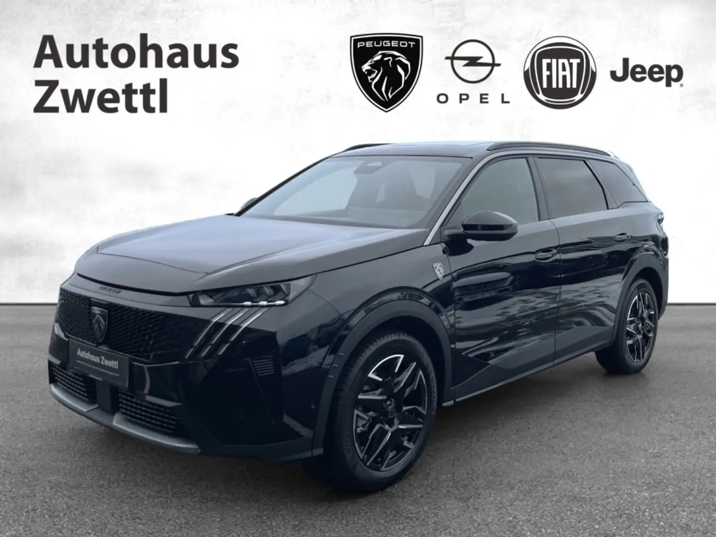 Peugeot 5008 GT Hybrid 145 e-DCS6 Schwarz - 1