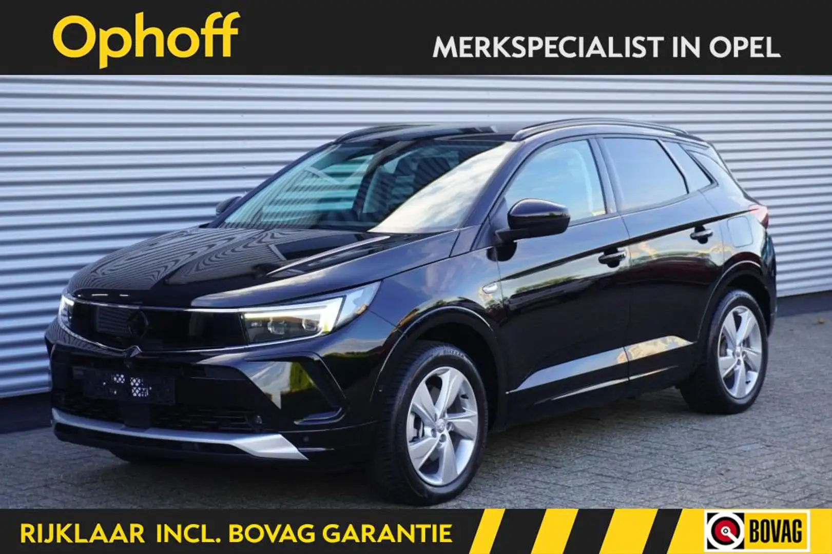 Opel Grandland 1.6 Turbo Hybrid / Trekhaak / Camera / Stoel- en s Noir - 1
