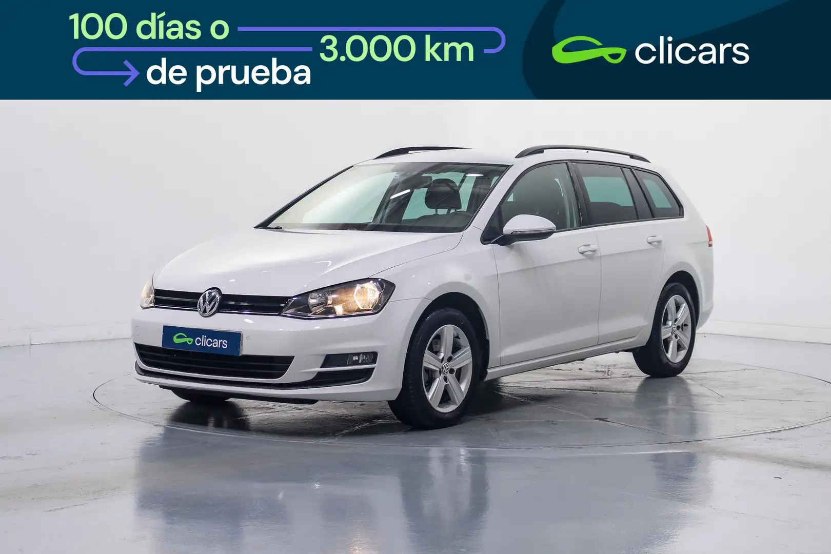 Volkswagen Golf Variant 1.6TDI CR BMT Advance DSG 110 Blanco - 1