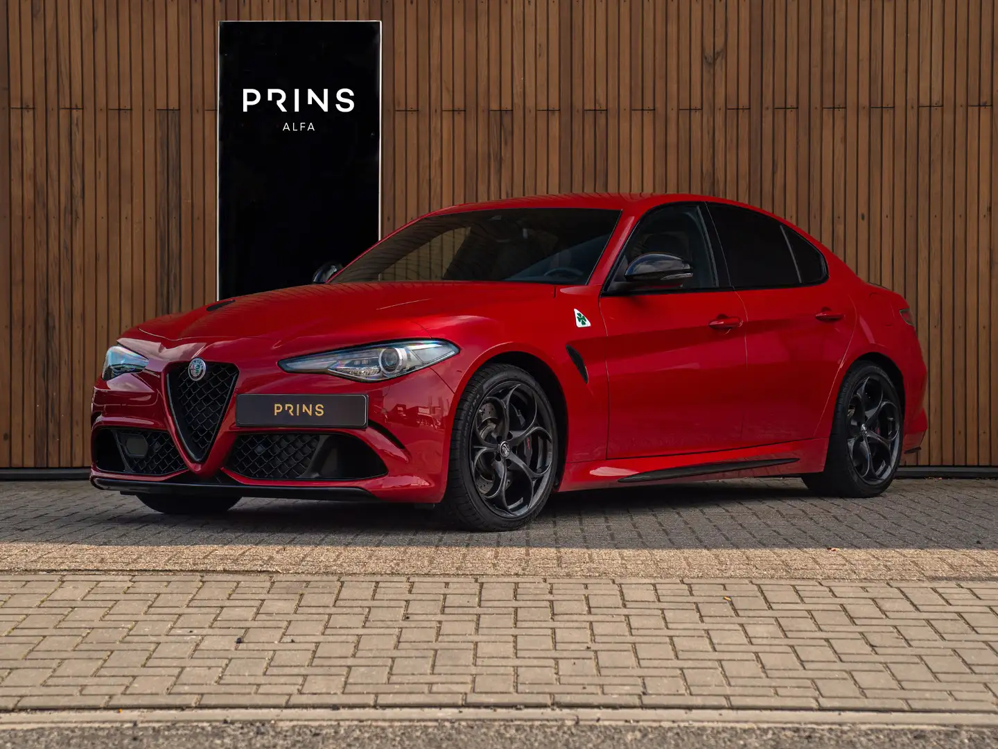 Alfa Romeo Giulia 2.9 V6 Quadrifoglio | Harman/Kardon | Adapt. cruis Piros - 1