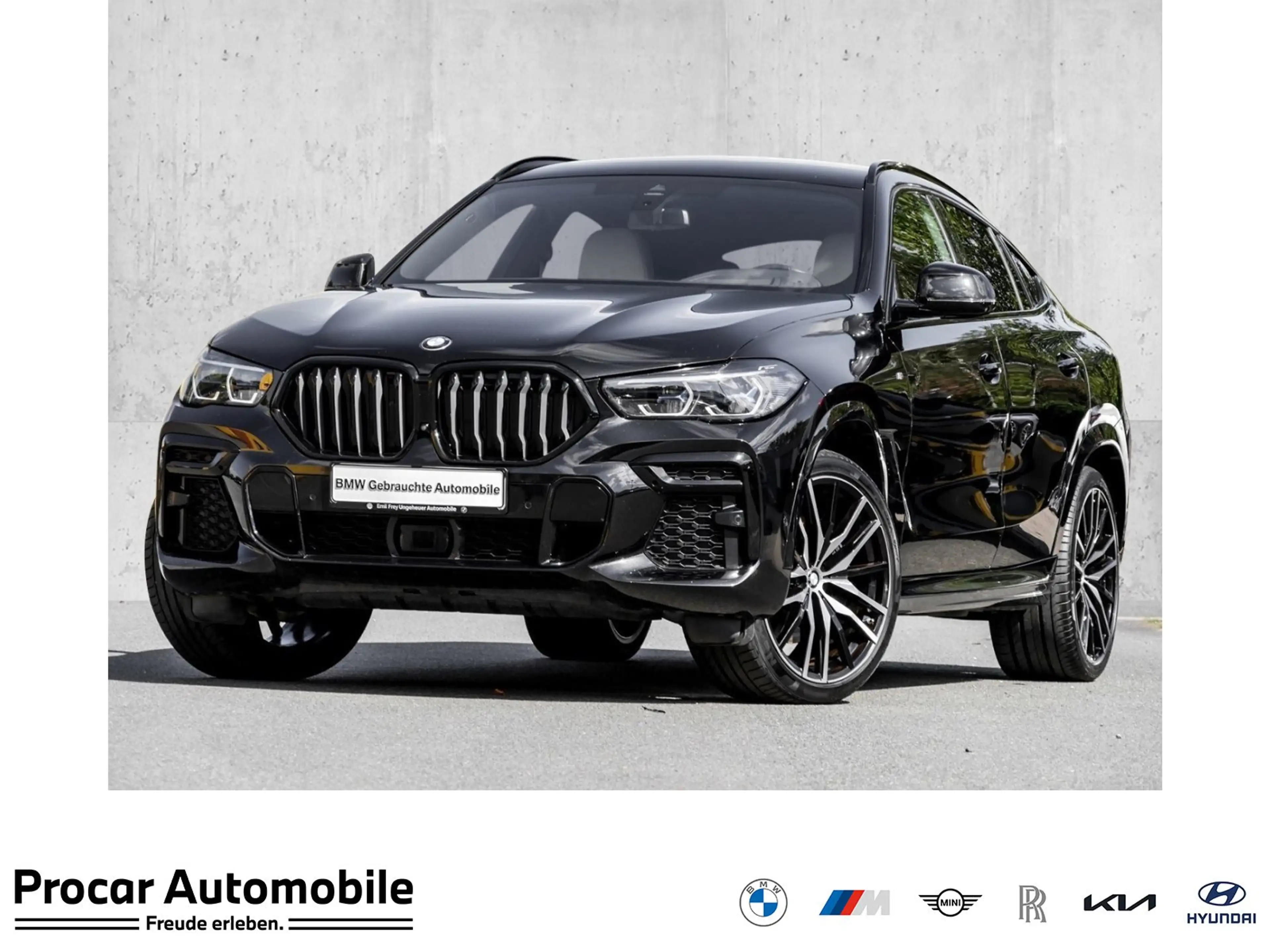 BMW X6 xDrive30d M Sport HUD ACC AHK NAVI LED Laser