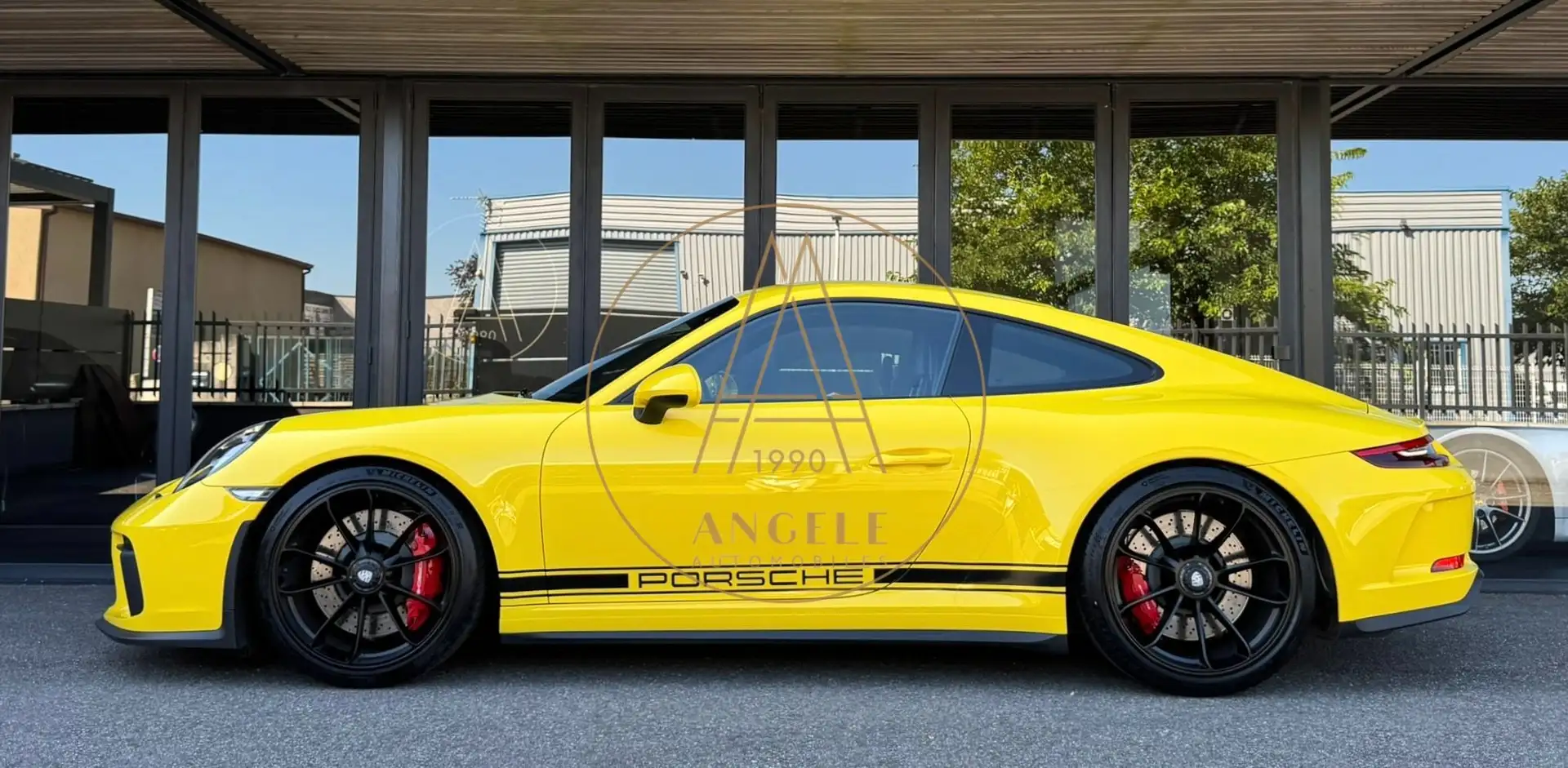 Porsche 911 type 991.2 GT3 Touring 4.0 BVM6 500ch Jaune - 2