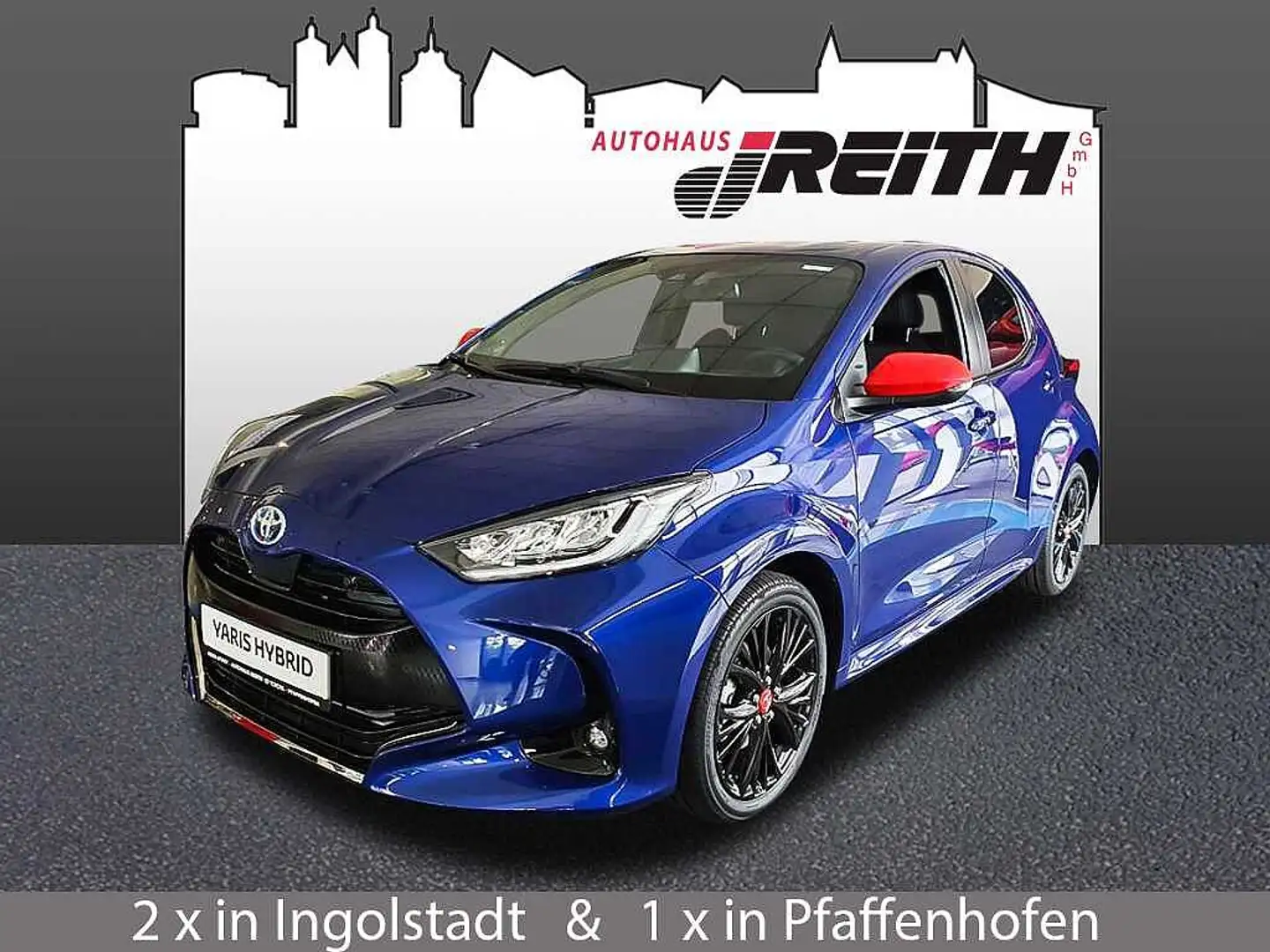 Toyota Yaris Hybrid 1.5 VVT-i Tokyo Pop-Out Blu/Azzurro - 1