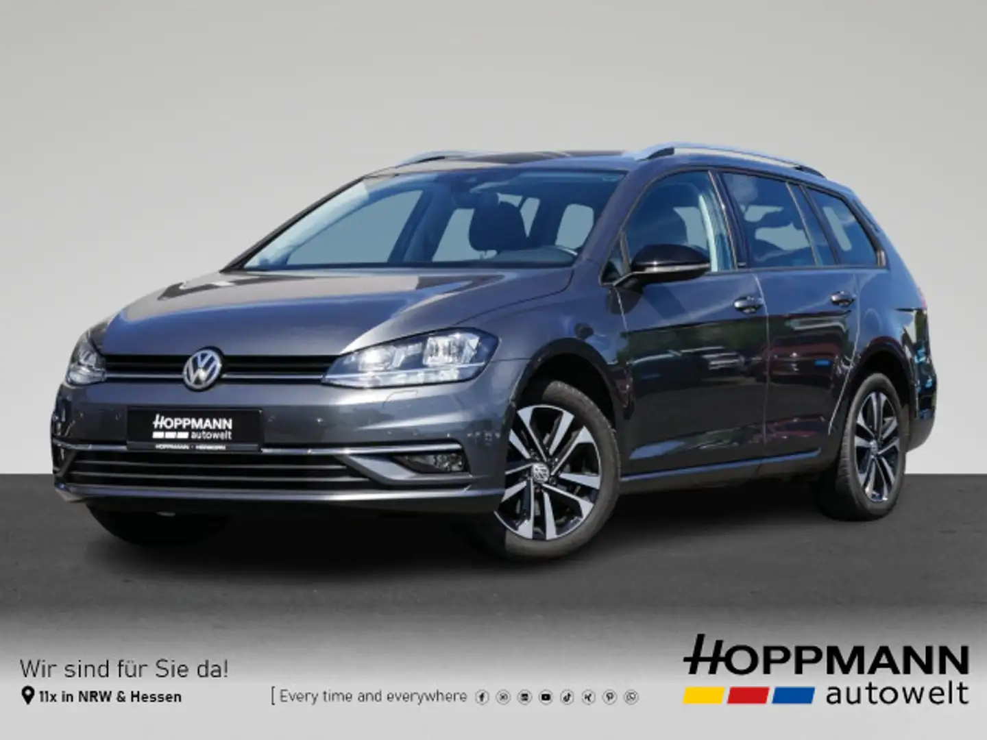 Volkswagen Golf Variant Golf VII Variant 1.0 TSI IQ.DRIVE Sthzg. App-Con Grijs - 1