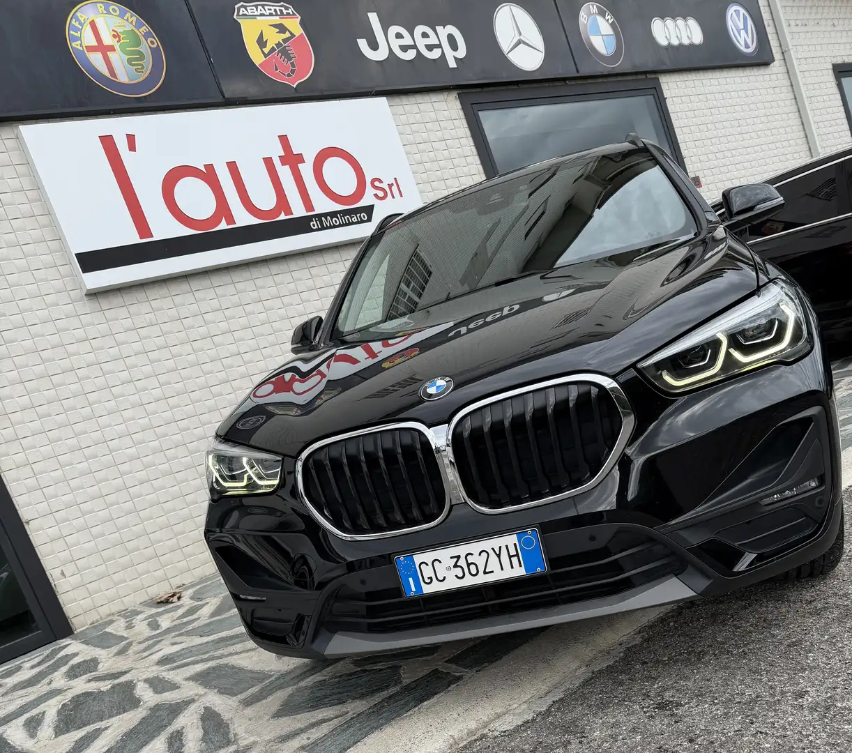 BMW X1 X1 xdrive18d AUT. IMPECCABILE Noir - 2