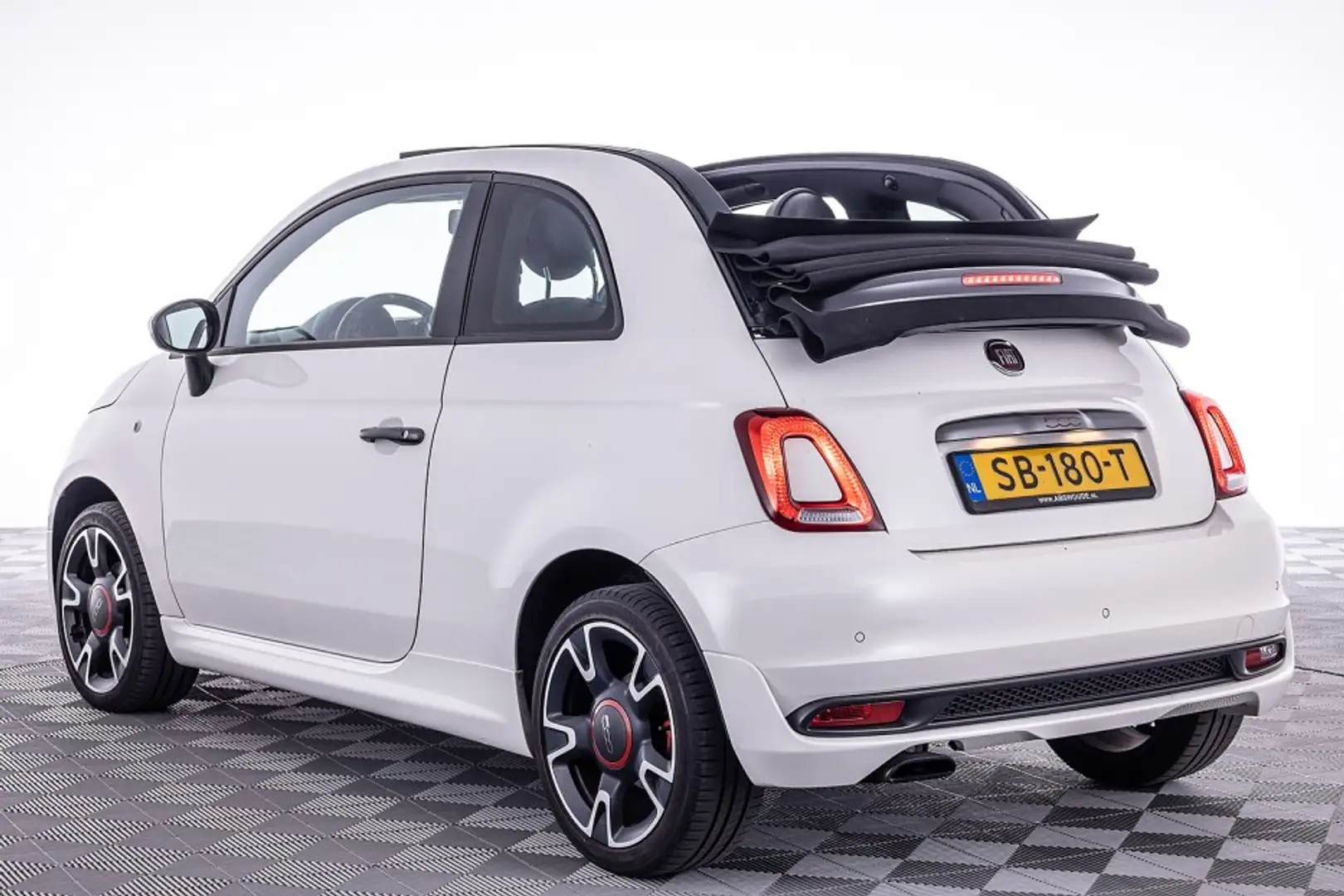 Fiat 500C 0.9 TwinAir Turbo Sport | Half Leer | Cruise Contr Wit - 2