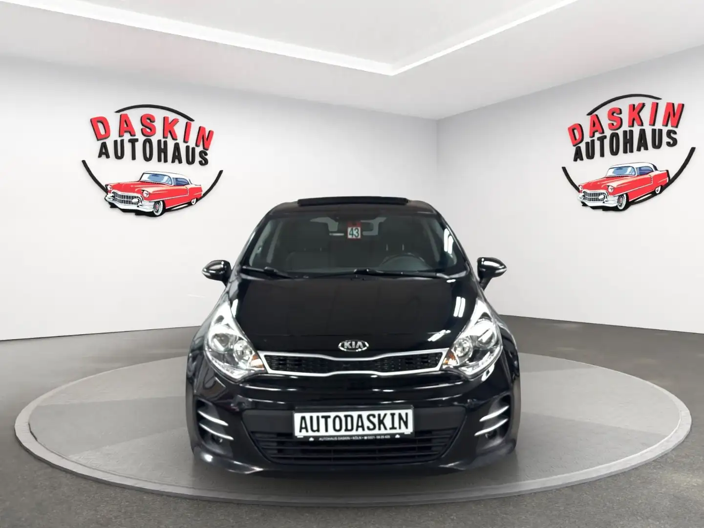 Kia Rio Platinum Edition SCHIEBEDACH/NAVI/LEDER Schwarz - 2
