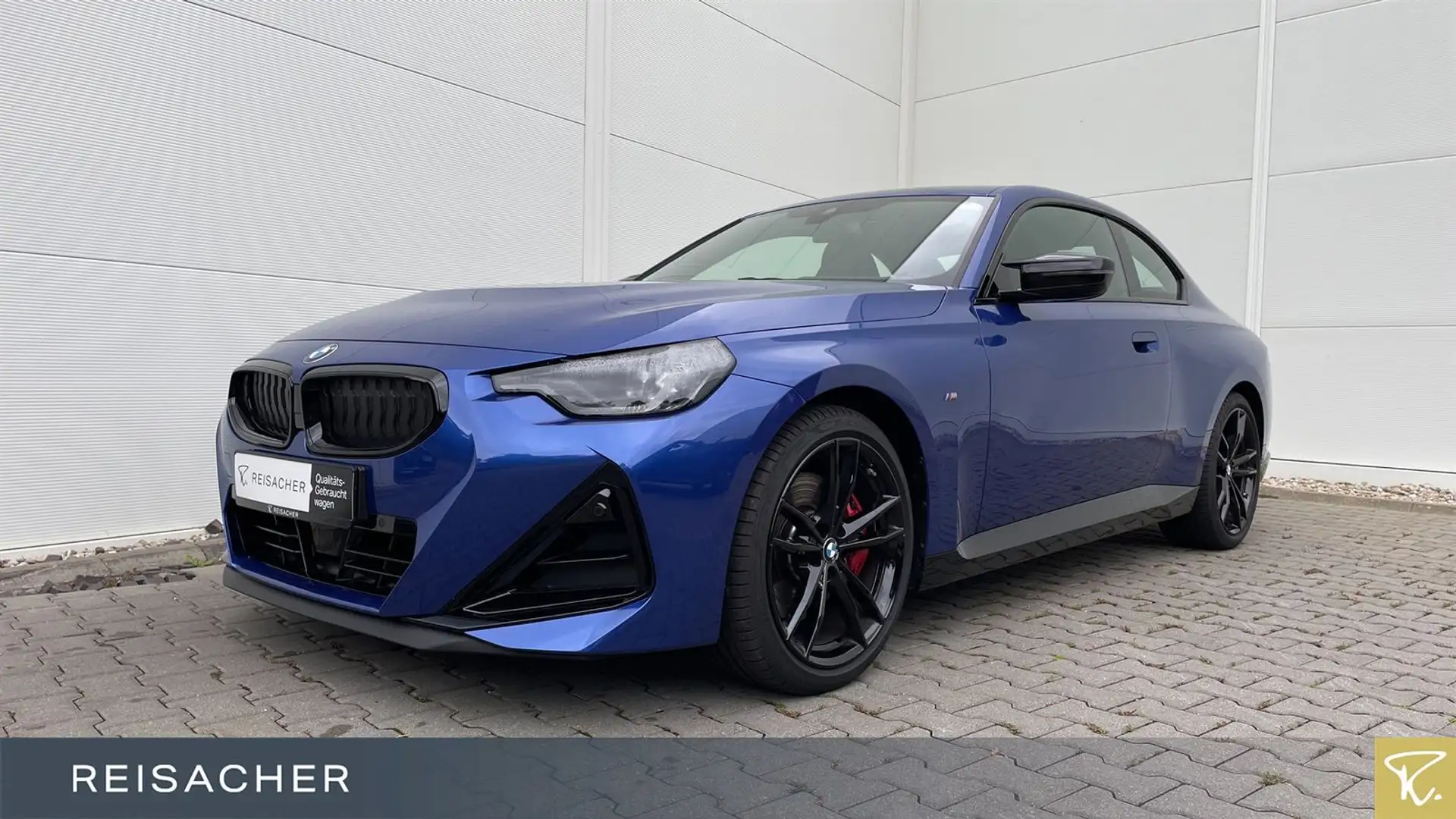 BMW 240 xDrive Coupé M Sport PRO,LCPro.HuD,adLED Bleu - 1
