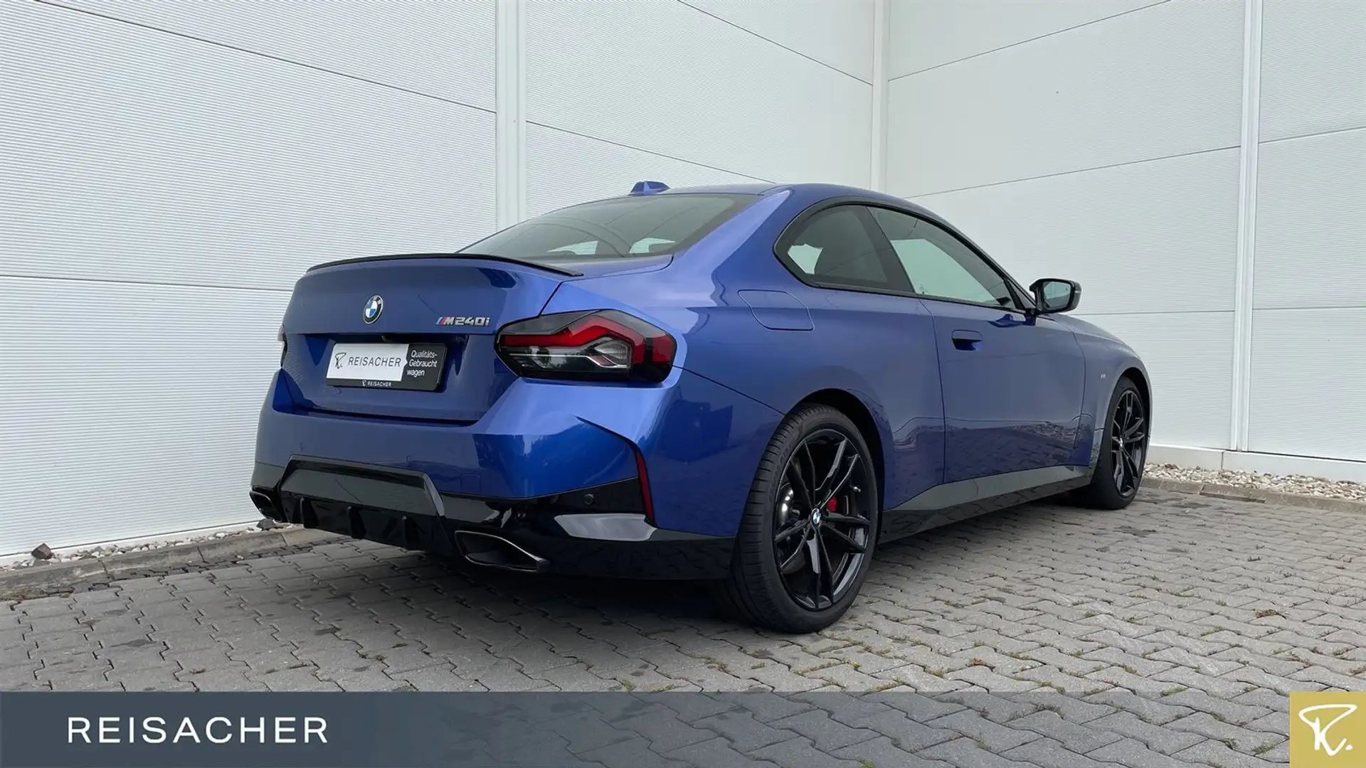 BMW 240 xDrive Coupé M Sport PRO,LCPro.HuD,adLED Bleu - 2