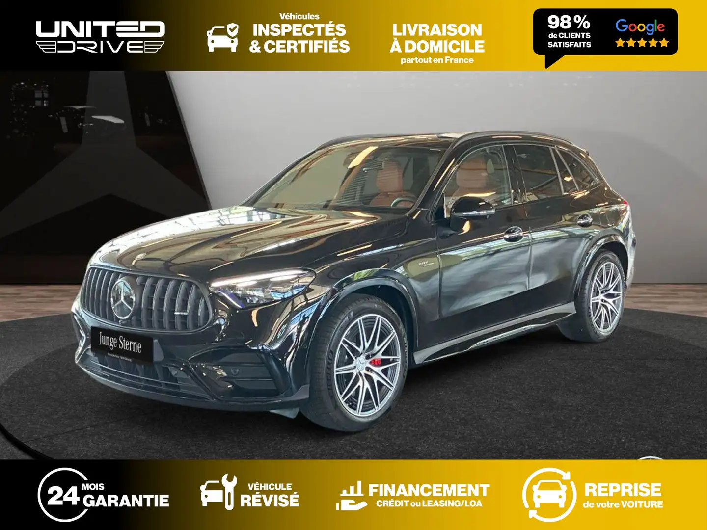 Mercedes-Benz GLC 63 AMG S E Performance Speedshift MCT 9G AMG 4Matic+ Noir - 1