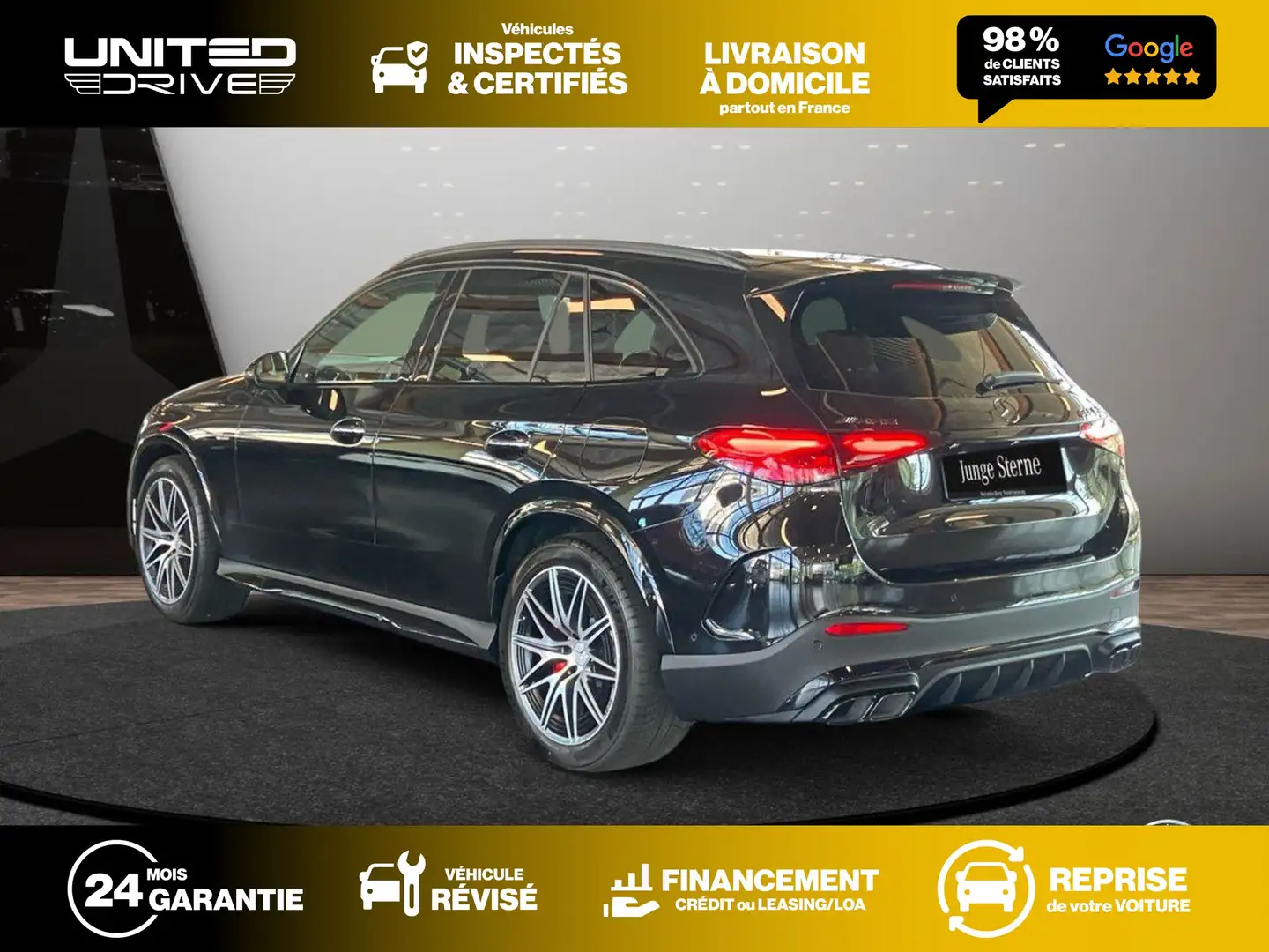 Mercedes-Benz GLC 63 AMG S E Performance Speedshift MCT 9G AMG 4Matic+ Noir - 2