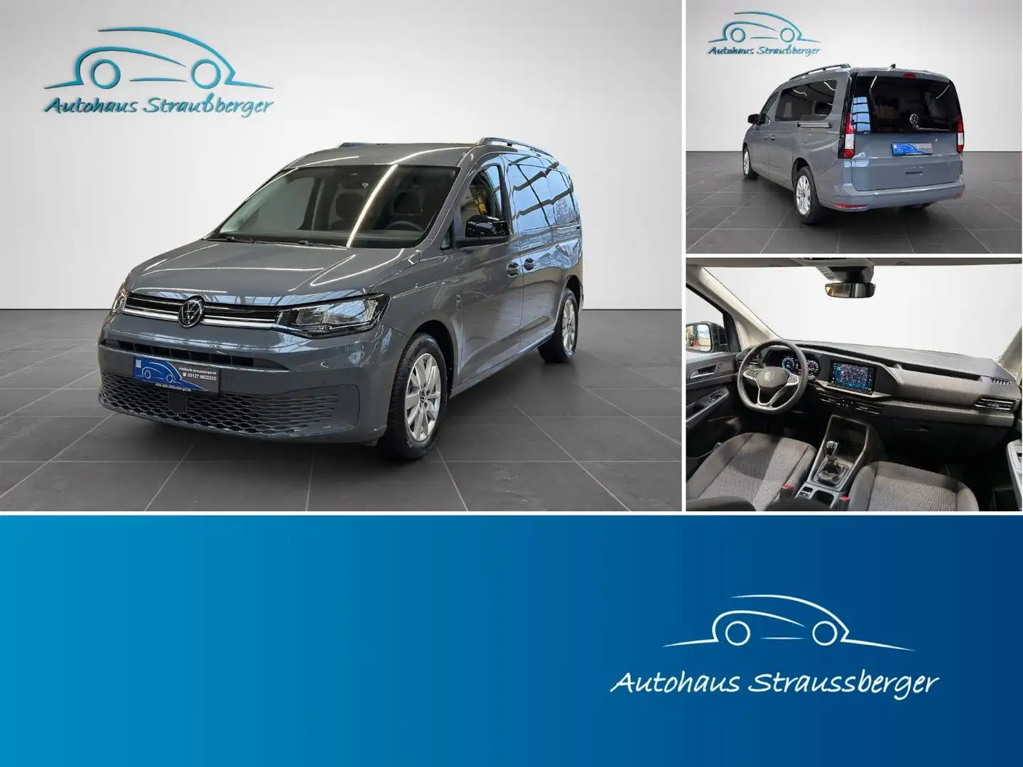 Volkswagen Caddy Life Maxi RFK 2ZK TMP SHZ 7-Sitzer DAB+ Goud - 1