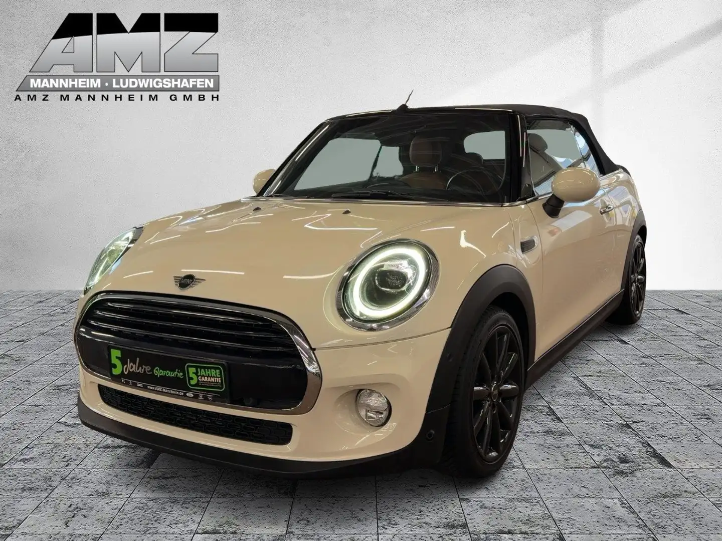 MINI Cooper Cabrio LED+Navi+Sitzheizung+KeyLess+ Alb - 2